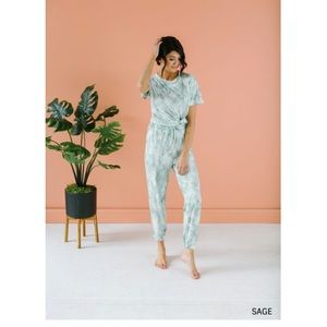 Tie dye pajama set!